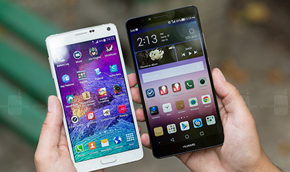 Huawei le gana terreno a Samsung en Espaa
