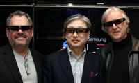 James Cameron y Black Eyed Peas estrenan el nuevo televisor 3D de Samsung