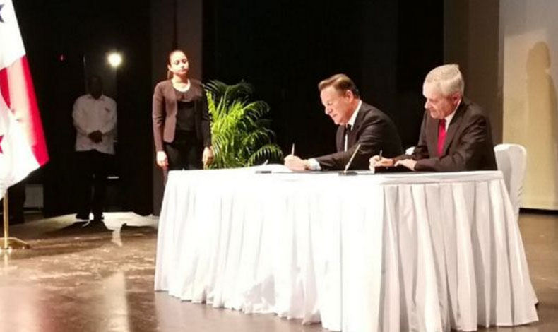 El Presidente Varela sancion el proyecto de Ley 551