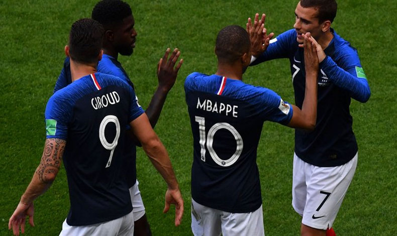 Francia super por 4-3 a Argentina