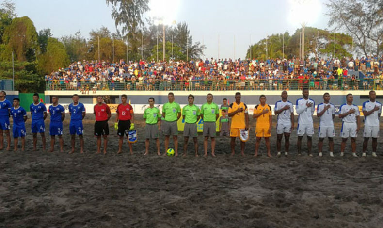 Panam es derrotado por El Salvador en ftbol playa