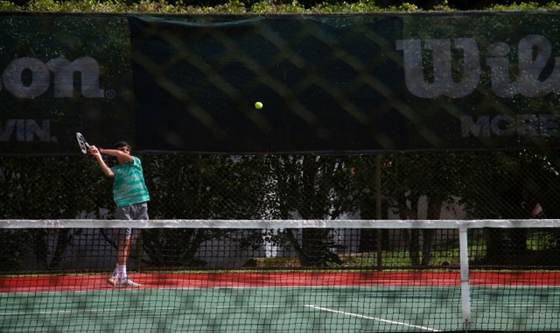 Inician semi finales de la Copa Wilson de Tenis
