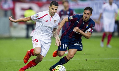 El Sevilla no aprovech los errores del Eibar