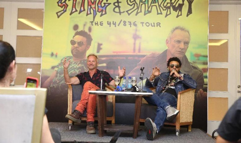 Shaggy y Sting esta noche en concierto