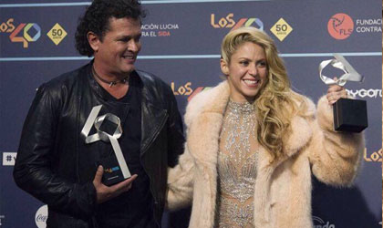Carlos Vives logr� reivindicarse con Shakira