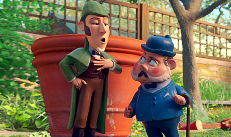 No te pierdas el triler de Sherlock Gnomes con la voz de Johnny Depp