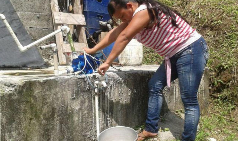 reas que estarn sin agua el da de hoy