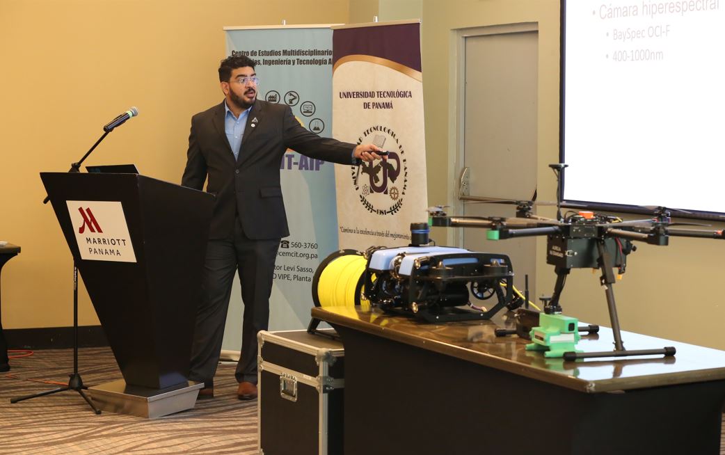 Ingenieros panameos desarrollan plataforma que detecta la corrosin en buques usando drones y tecnologa hiperespectral