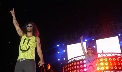 Fotos del concierto de SKY BLU of LMFAO en Panam