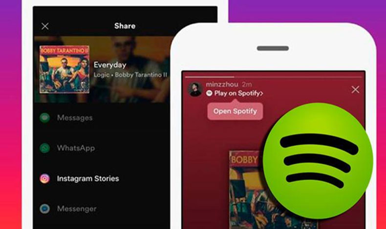 Aprende a compartir tu msica de Spotify en Instagram