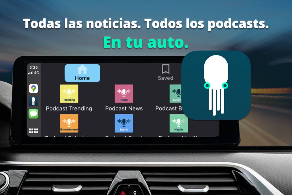 SQUID lanza el servicio de Podcast para Autos en el Mobile  World Congress 2024