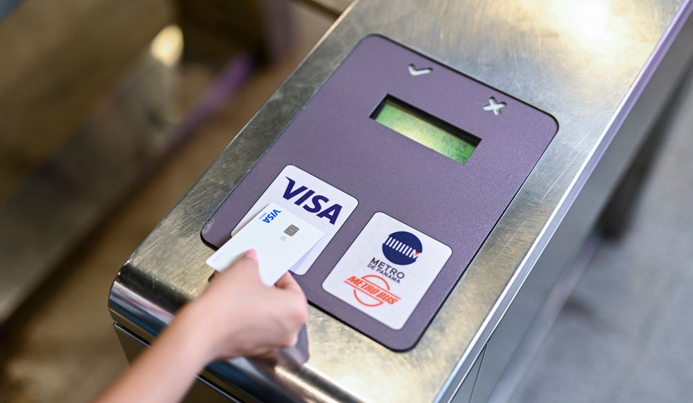Ahora podras pagar tu pase en el metro de Panamá con tu tarjeta VIsa