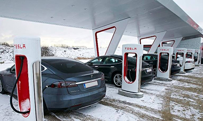 Tesla revolucionar la red de carga de sus vehculos elctricos