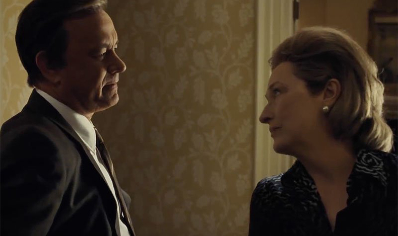 Tom Hanks y Meryl Streep protagonizan el esperado triler de The Post