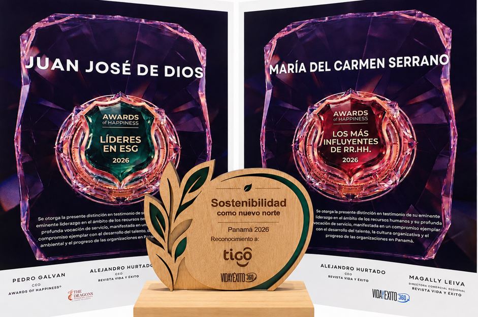 Tigo Panam� destaca con tres galardones en el Foro de Sostenibilidad 2026