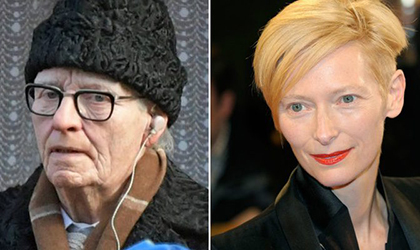 La impresionante transformacin de Tilda Swinton para Suspiria