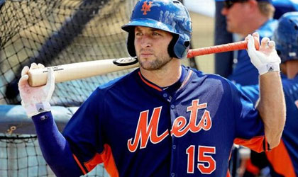 Tim Tebow posiblemente jugar con los Mets