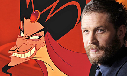 Tom Hardy podra interpretar a Jafar en el remake de Aladdin