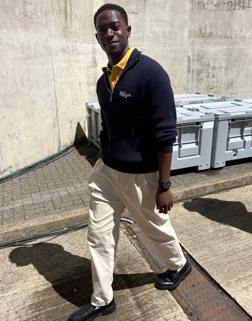 Damson Idris lleva Tommy Hilfiger al fin de semana de carreras del GP GranBretaa