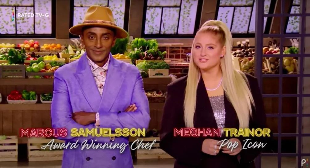Top Chef Family Style llega a Universal+ para sorprender a los amantes de la gastronoma con Meghan Trainor y Marcus Samuelsson como anfitriones