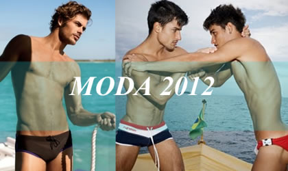 Trajes de baos para ellos tendencia 2012