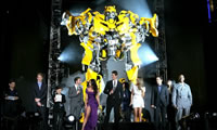 Fotos del estreno mundial de  Transformers 2, Venganza de los Cados en Tokio