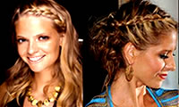 Peinados con trenzas se llevan esta temporada