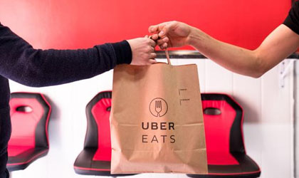 Lanzamiento de un servicio de comida a domicilio, UberEATS