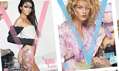 Se tatuaron para V Magazine