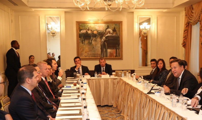 Varela sostuvo encuentro con bancos de Estados Unidos
