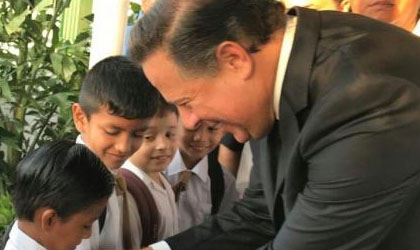 Centros educativos de Veraguas fueron recorridos por Varela