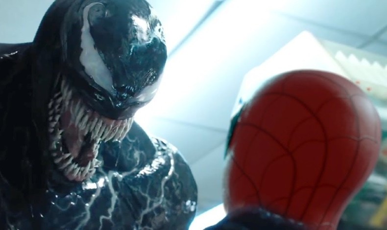 Venom devora a SpiderMan en nuevo poster de Venom Let Venom devora a SpiderMan en nuevo poster de Venom Let