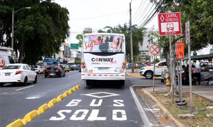 Carriles de uso exclusivo