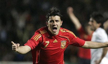 David Villa no estar en  la Eurocopa