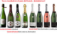 Seleccin de vinos espumosos para la navidad