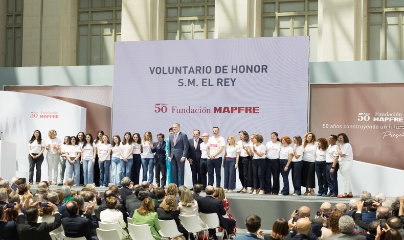 Fundacin MAPFRE reconoce a Su Majestad el Rey y celebra 50 aos de impacto global