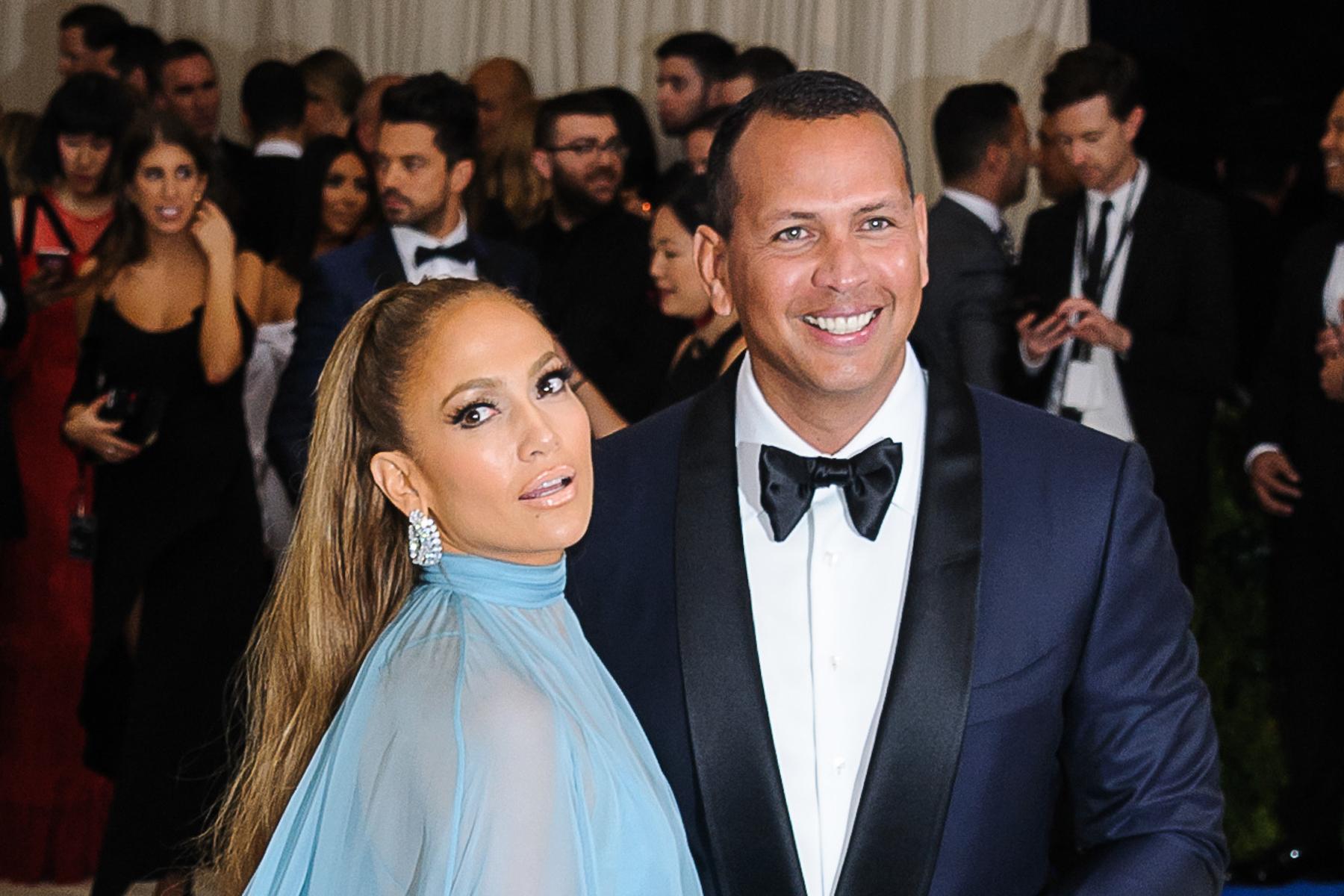 JLo le demostr todo su amor al exbeisbolista Alex Rodrguez