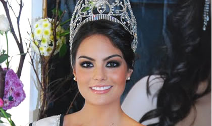 Ximena Navarrete jurado del Miss Panam 2012
