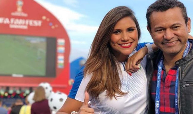 Kathy Sandoval y Samy Sandoval ya estn en Rusia