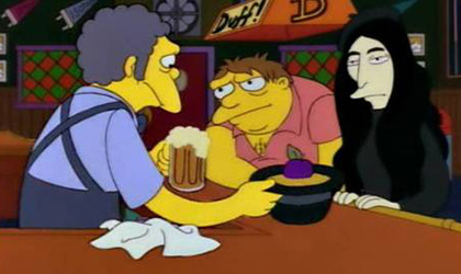 El chiste de Yoko Ono en 'Los Simpson' se convierte en arte