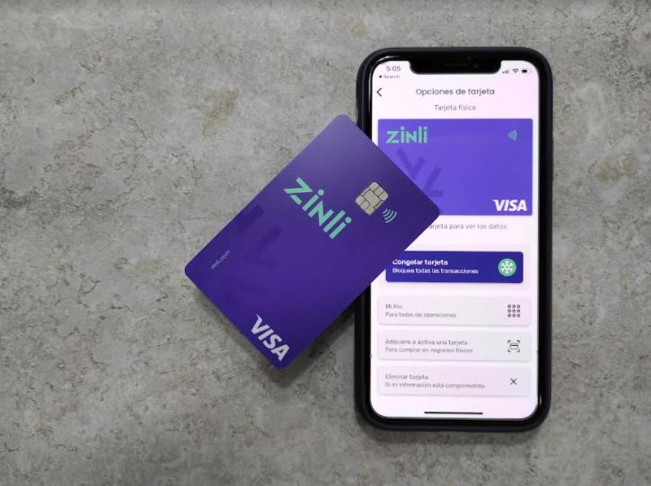 Zinli fusiona la tarjeta fisica con la billetera digital para que tengas tu tarjeta VISA sin cuenta bancaria