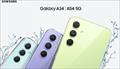 Samsung Galaxy A54 5G y Galaxy A34 5G: Impresionantes experiencias para todos