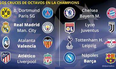 /deportes/rivales-definidos-para-los-octavos-de-champions/89522.html