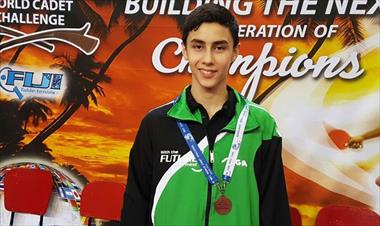 /deportes/jacobo-vahnish-obtuvo-medalla-de-bronce-en-el-torneo-mundial-de-cadetes-2017/67948.html