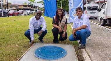 Cervecer�a Nacional instalar� m�s de 20 tapas de alcantarilla de pl�stico reciclado en Col�n