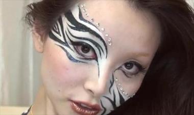 /spotfashion/ideas-para-halloween-maquillaje-de-cebra/17116.html