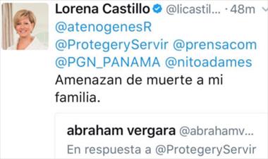 /vidasocial/primera-dama-cierra-su-cuenta-de-twitter-por-amenazas-de-muerte/48441.html