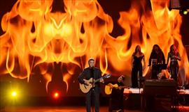 Alejandro Sanz con sus hijos mayores