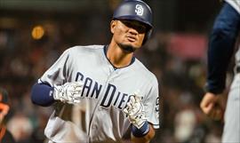 Panameo Crdoba logr marcar en una carrera la victoria de los Padres de San Diego frente a los Diamondbacks