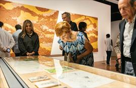 Sech presenta proyecto para j�venes en Ministerio de Cultura